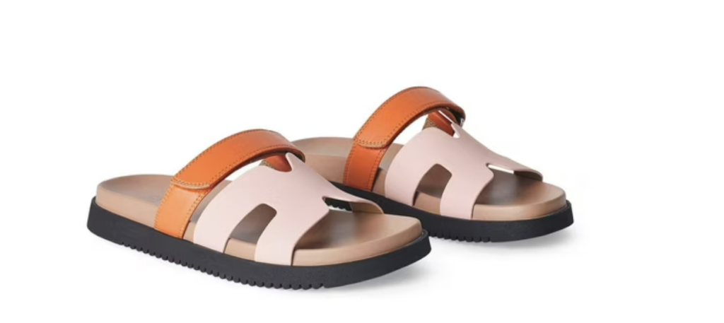 two tone sandals for summer